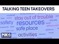 Milwaukee teens discuss takeovers, summer safety at listening session | FOX6 News Milwaukee
