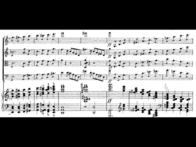 Ernő Dohnányi - Piano Quintet No. 1 in C minor Op. 1 [score + audio] class=