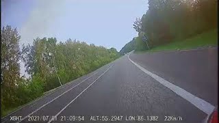 Motorcyclist Luckily Avoids Collision at High Speed || ViralHog