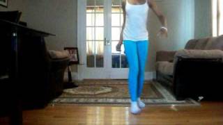 Danciing the choreograpy to ciiara - goodiies