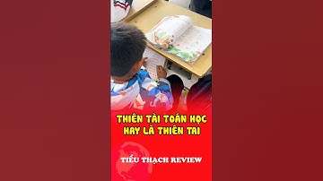Thiên tài toán học hay là thiên tai #shorts