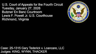 Panel II (Green Courtroom) Oral Arguments - 9:30am Tuesday 1/27/2026