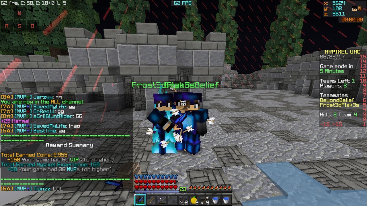 Hypixel UHC - #10 8 STAR GAME - GIGA DRILL HIGHLIGHTS (READ DESC PLS)