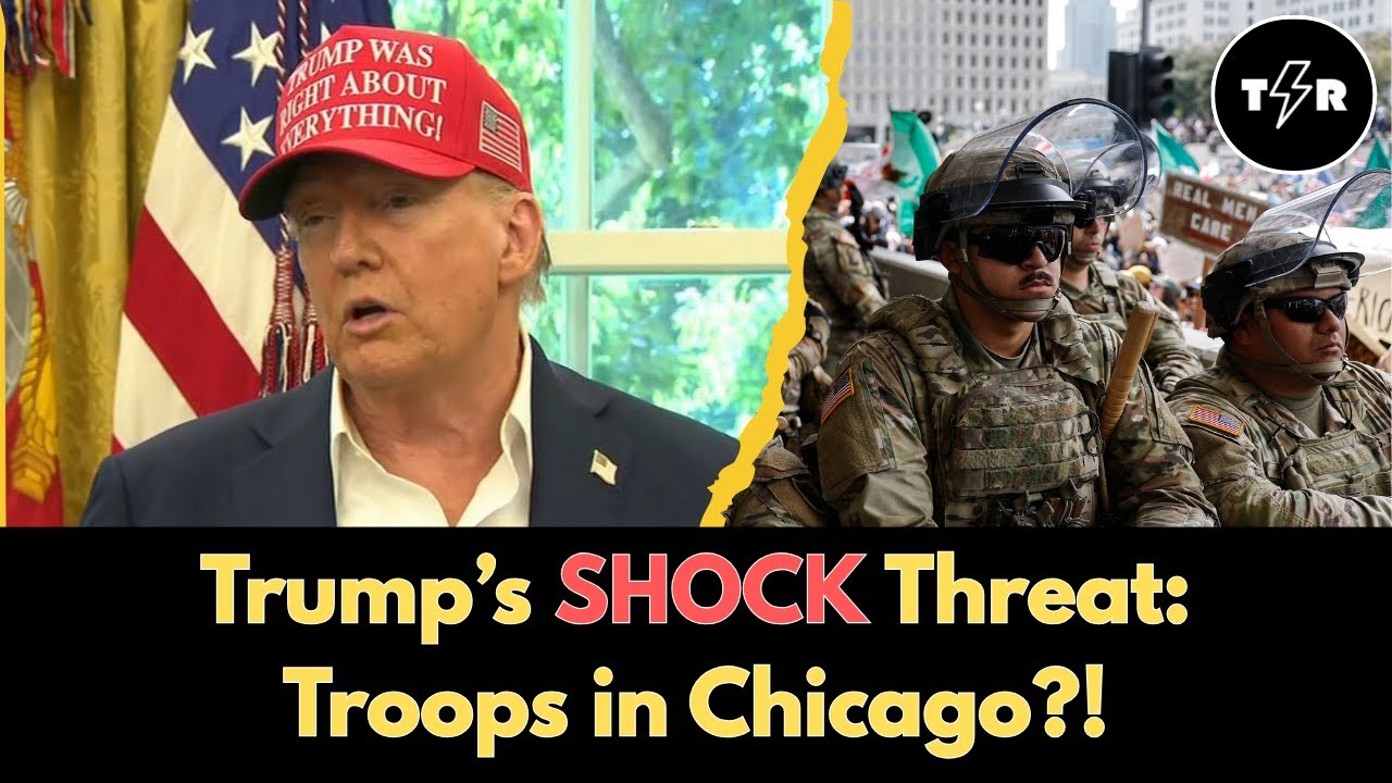 Trump’s SHOCK Threat Troops in Chicago!?