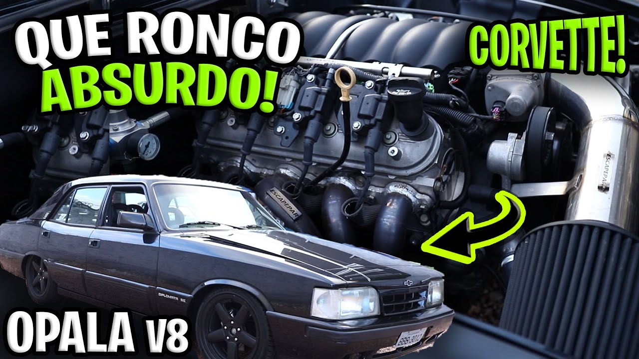 OPALA V8 ASPIRADO!! ACELERANDO COM O RONCO MAIS BONITO!!! CACA COMPETIÇÕES - RACEMIDIA.