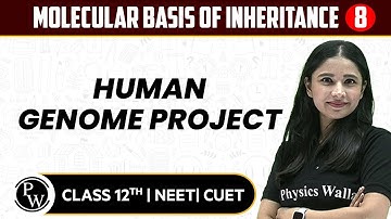 Molecular Basis of Inheritance 08 | Human Genome Project | Pure English | 12th / NEET/CUET