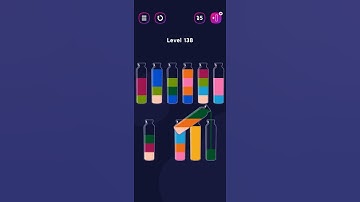 Get Color Bottle Game level 138 #shorts #pggaming
