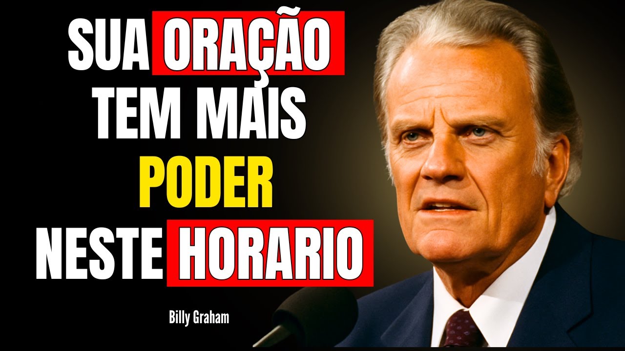 SE VOCE QUER UMA RESPOSTA RAPIDA ORE NESTE HORARIO BILLY GRAHAM