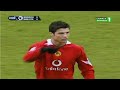 Cristiano Ronaldo 2004 2005 Junge Form Fähigkeiten Geschwindigkeit Beinarbeit Pässe Und Vorlagen