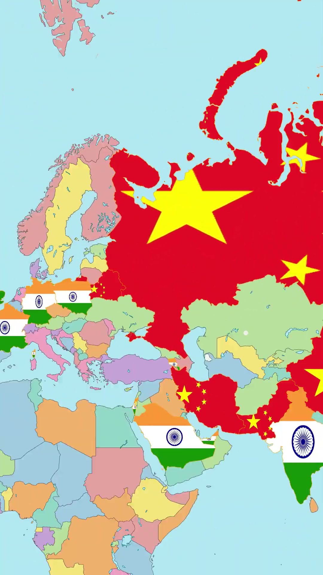 Team India vs Team China