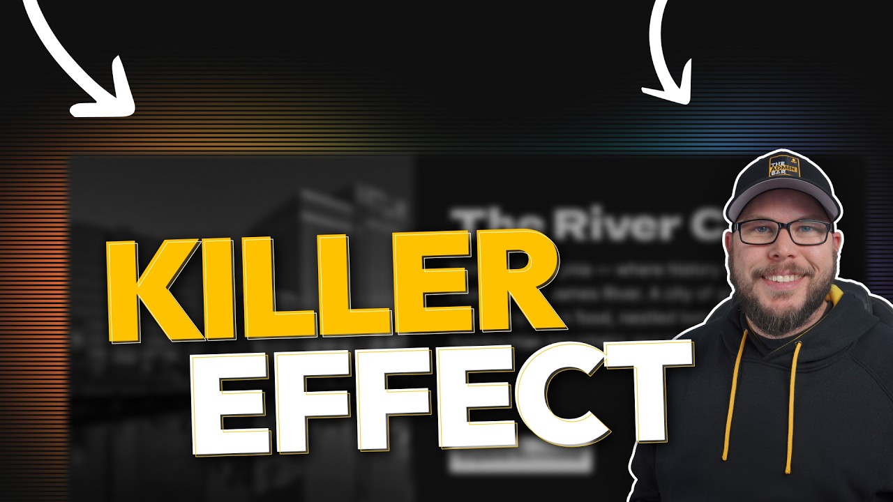 This killer effect is surprisingly simple in CSS