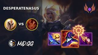 MID.GG: [ DesperateNasus ] Kayle MID vs Taliyah | EUW MASTER | LOL Season 2026