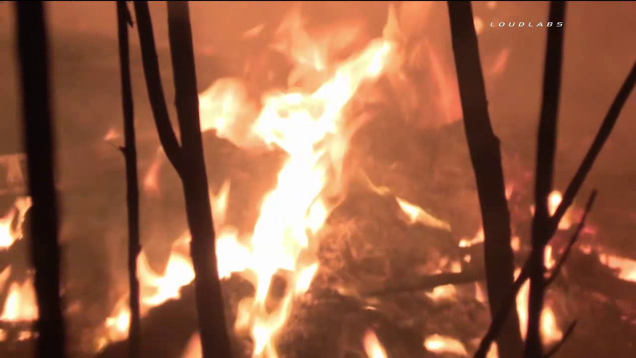 River Bottom Fire - Riverside, California  05-18-2015