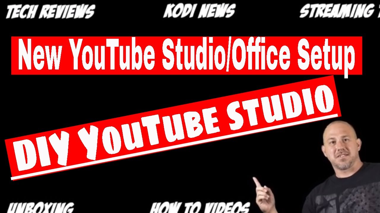 Youtube Studio Setup At Home | HOW TO BUILD A QUALITY DIY HOME YOUTUBE ...