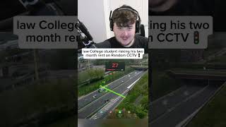 law college student risking his two months rent on random CCTV 💀 #funny #highlights #streamer