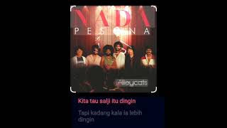 Alleycats  Suara Hati karaokelirikbywesing