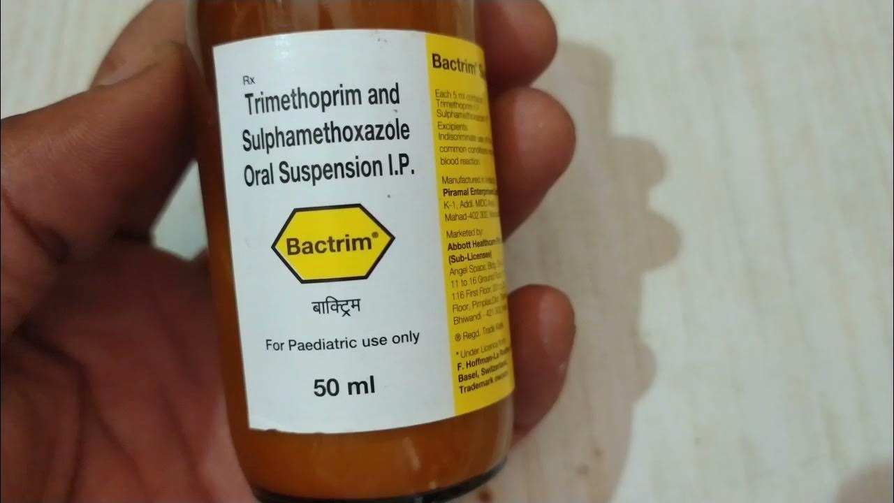 Bactrim Syrup Uses एंटीबायोटिक दवाई Septran Trimethoprim