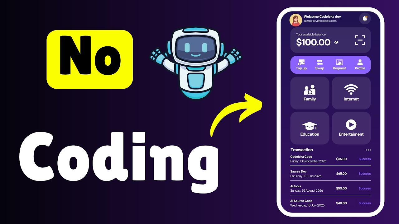 🚀 I Built an Android App with AI – NO CODE Needed! (Shocking Results) 😱 ...