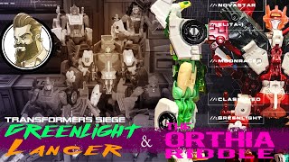 Transformers Siege - Green Light, Lancer and the Orthia Riddle