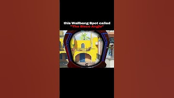 Secret Wallbang Angle  #codm #codmobile #callofdutymobile #shorts #trending #viral