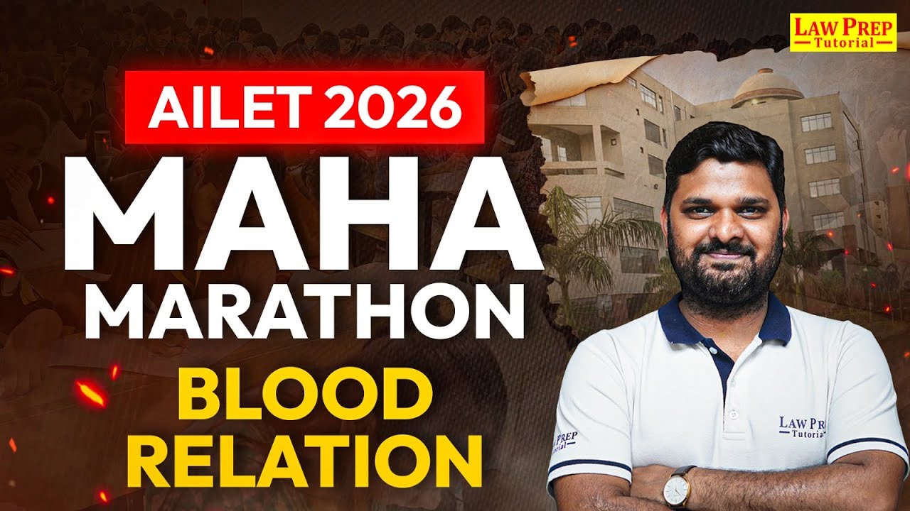 Blood Relation: Maha Marathon Class | AR for AILET and Other Law ...