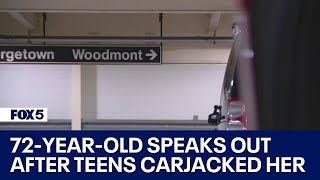 72-year-old speaks out after teens carjacked her in Bethesda