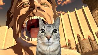 The Attack On Titan VR Experience.