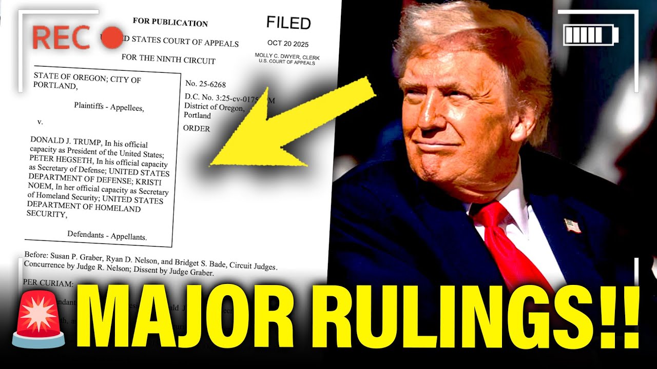 Appeals Court MAKE MAJOR RULINGS in Trump INVASIONS