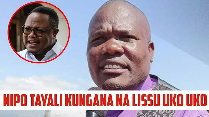 Askofu Mwanamapinduzi Afunguka Kumuunga Mkono Lissu Uchaguzi CHADEMA