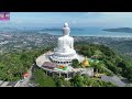 Big Buddha Phuket พระใหญ่ภูเก็ต Thailand Drone 4K HD (DJI Mavic 3 Cine)