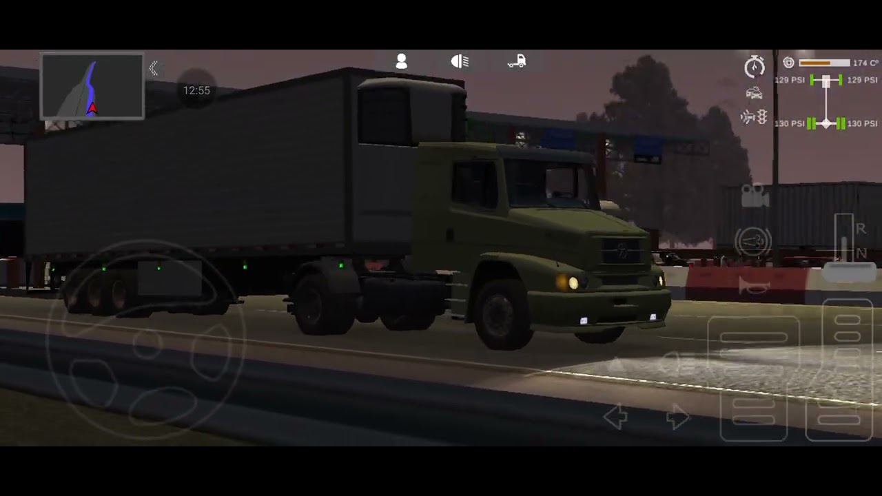 Mais uma viagem 🙂, looonnnngaaaaaa , geladeira deitada carregada de leite 🥛🍶pra fazer pão pra Maria🍞