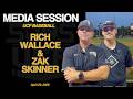 UCF Baseball Media Session: Rich Wallace &amp; Zak Skinner postgame after win over Stetson