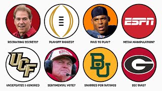 Every SHOCKING College Football Championship Conspiracy Explained in 17 Minutes