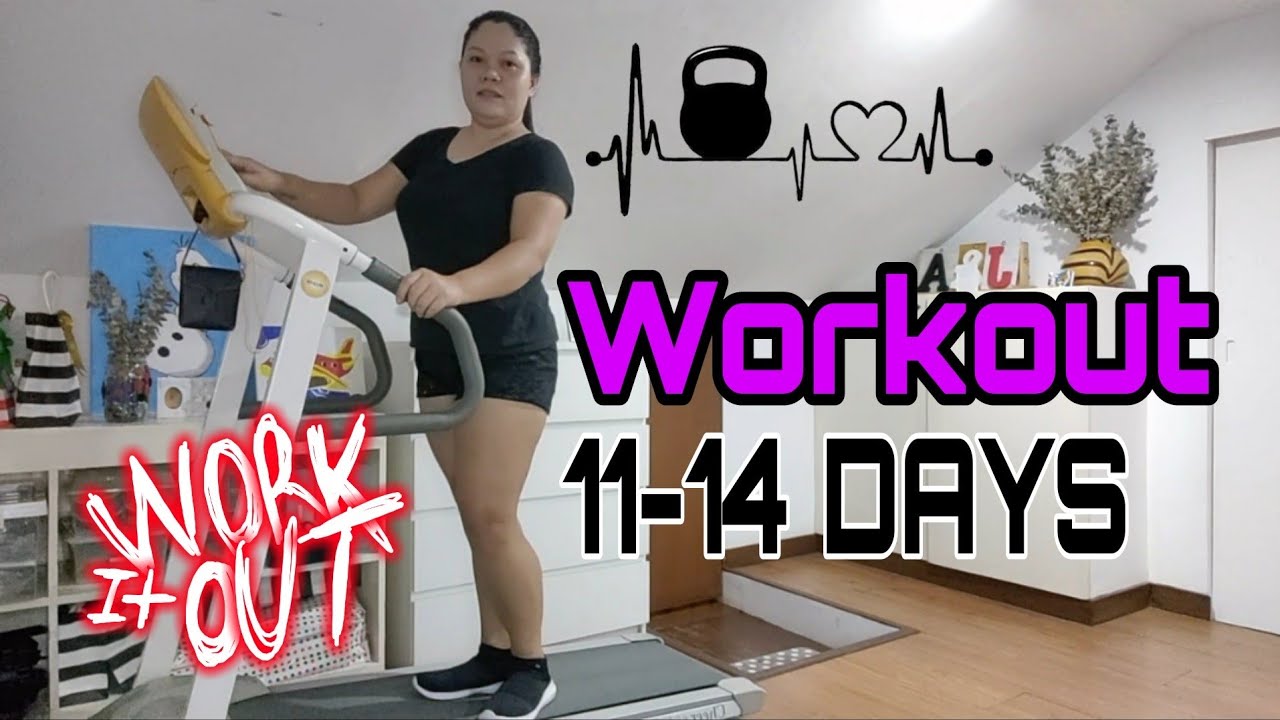 Full Body Treadmill Workout |Day11-14 |Burning Fats|Tilagavon Channel ...