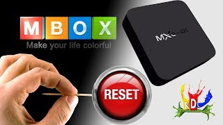 Seu TV Box MXQ 4k  PAROU? Aprenda a reset restaurar de fabrica seu tv box. #rdlstore ｡◕‿◕｡ image