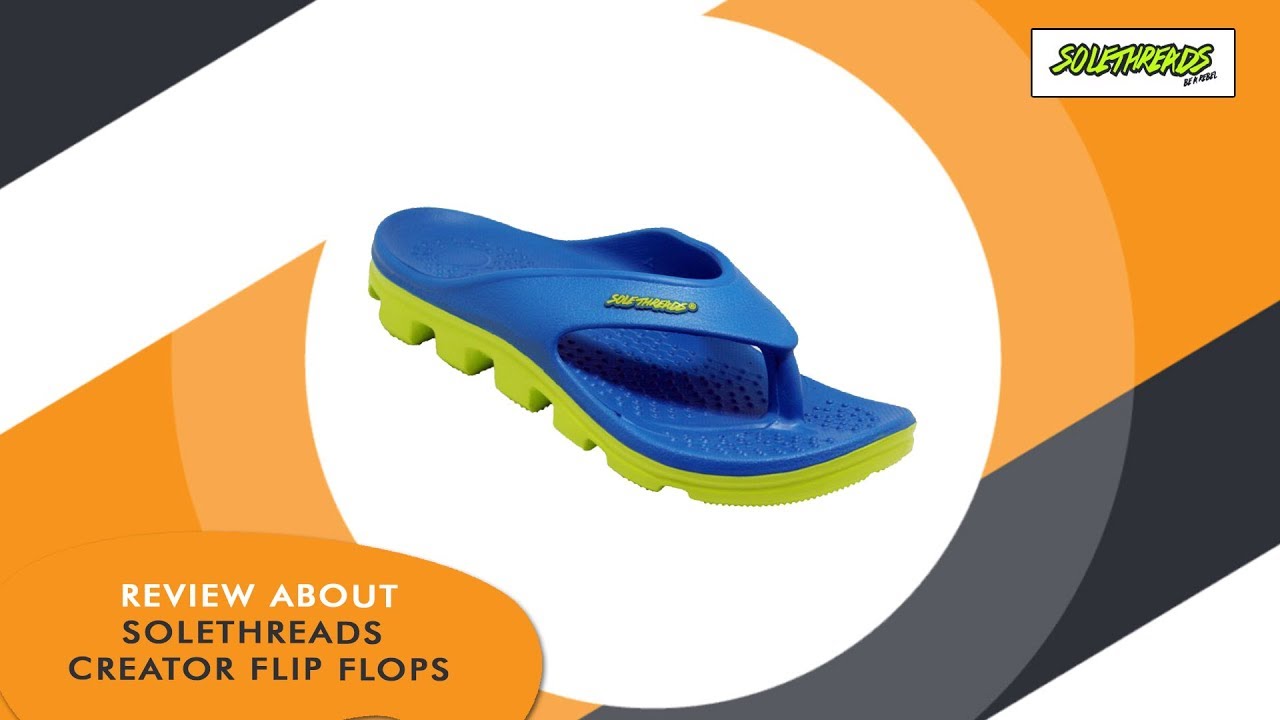 sole thread flip flops