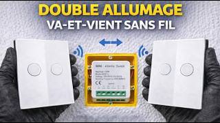 Va-et-vient FACILE et SANS FIL en 5min CHRONO: SANS TRAVAUX et SANS TIRER DE CABLE !