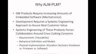 OSLC ALM-PLM Interoperability (1/5) - Introduction