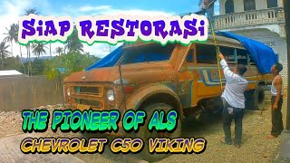 MENUJU RESTORASI CHEVROLET C50 MELAKUKAN TAHAP PENGUKURAN