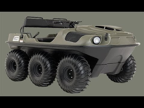 Смотрим вместе вездеход-амфибию