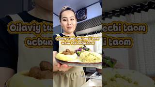Oilaviy tushlik uchun 4 xil mazali taom #shortsvidio #recipe#foodvlog #cooking  #oilaviytushlik#rek