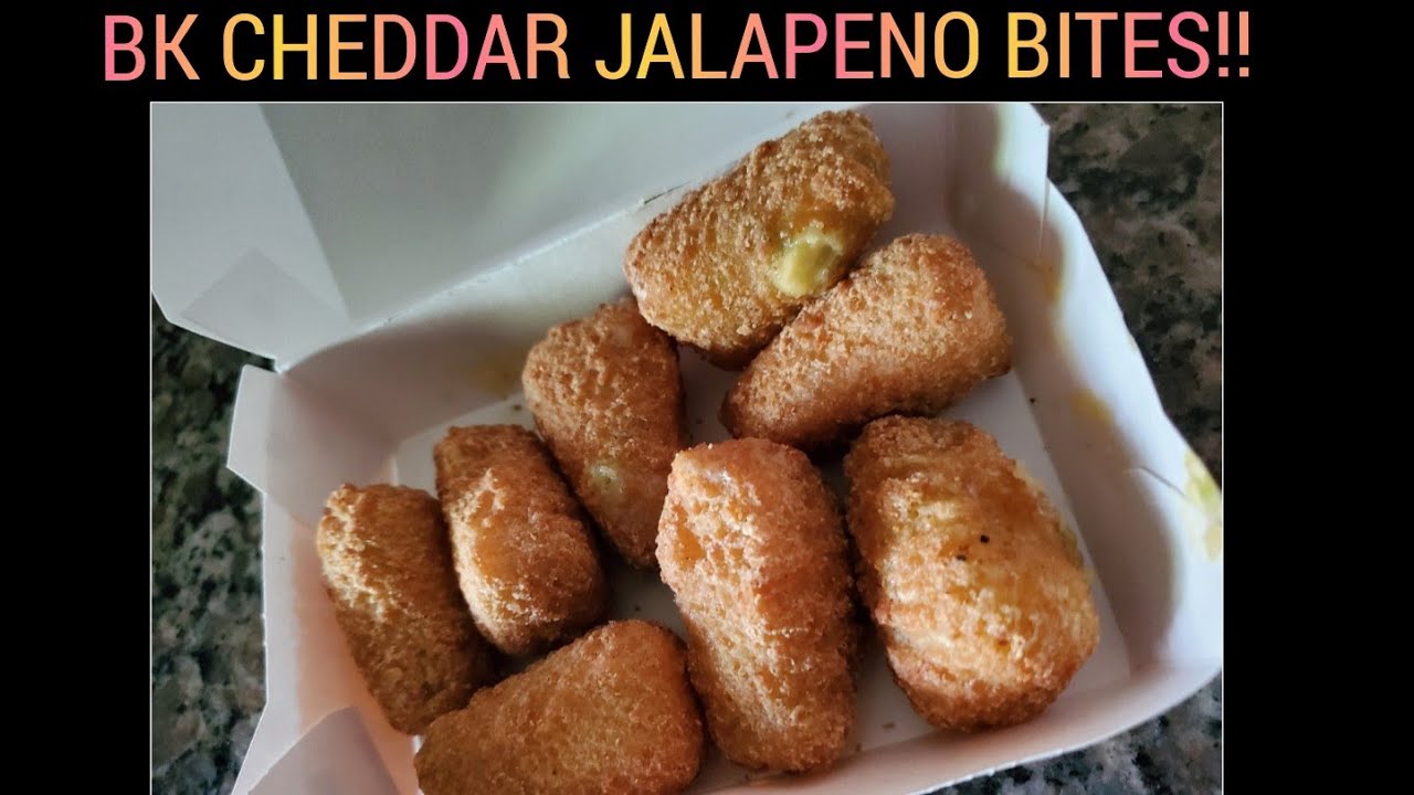 BK CHEDDAR JALAPENO BITES YouTube