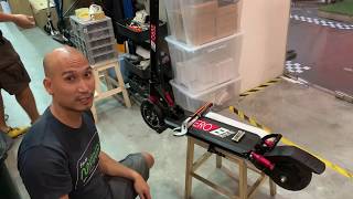 Tighten the ZERO 8 Steering Column / Vertical Stem