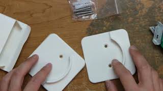 Raw Unboxing ICERO Extra Large Adhesive Shower Curtain Rod Tension Holder  No Drilling, Sticking the