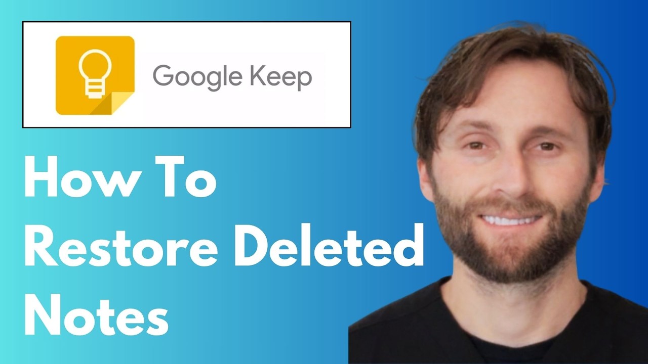 How to Restore Deleted Notes on Google Keep Notes App [Full Guide 2026 ...