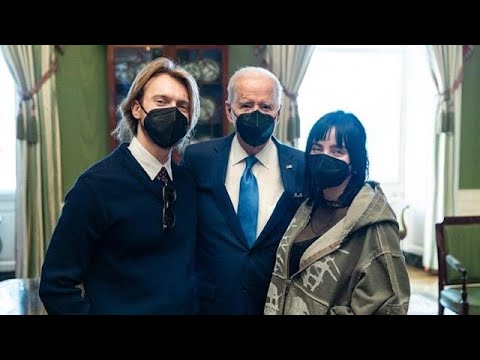 Billie Eilish & Brother Finneas Meet President Joe Biden At The White House