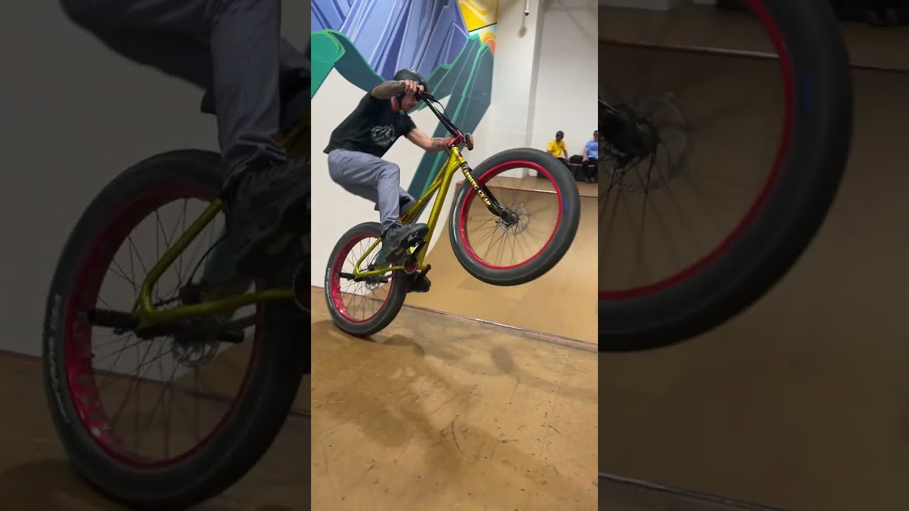 SE Fat Quad на мини-рампе!