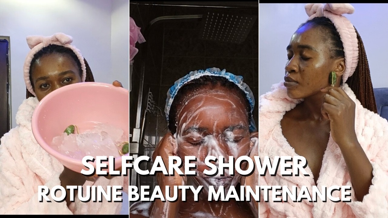 SELF CARE SHOWER ROUTINE 2026 | Glowing Skin, Relaxing Routine + Simple ...
