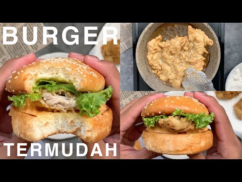 Resep Chicken Crispy Burger