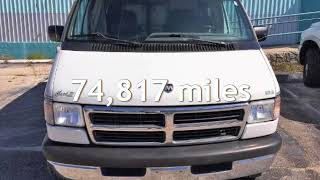 1997 DODGE RAM 2500 MURVAN HIGH TOP MAXI CAMPER VAN for sale in FORT MYERS, FL